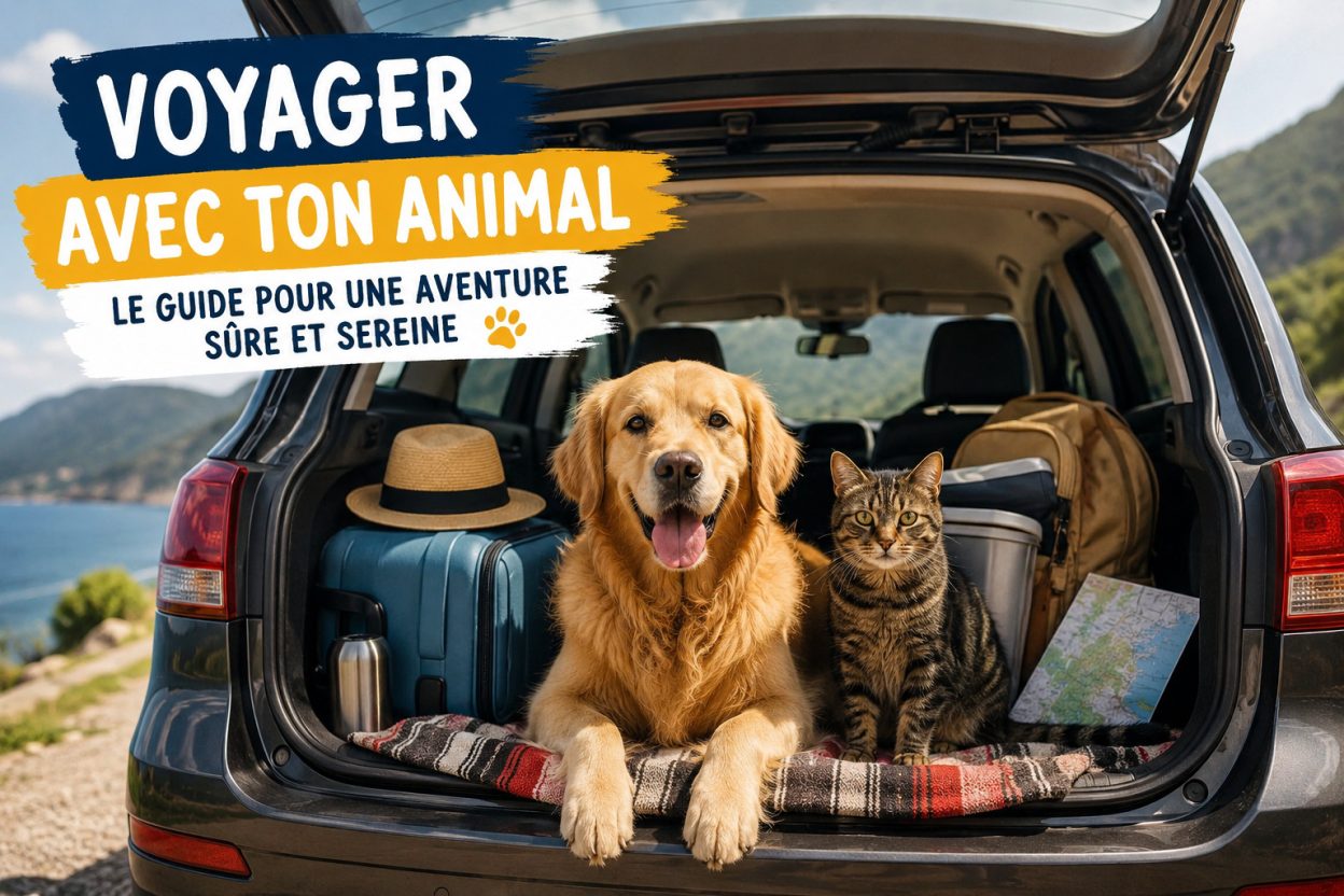 Barrons nous : comment voyager avec ton animal de compagnie ?