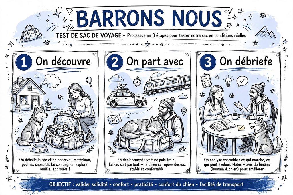 Tests et avis : un processus en 3 étape 